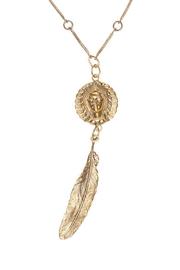  Goddess Feather Necklace