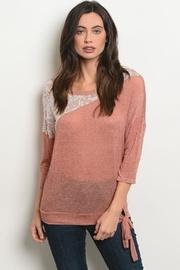 Mauve Detail Top