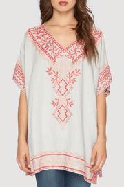  Dahlia Linen Poncho