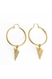  Golden Arrow Hoops