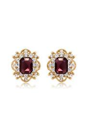  Victorian Garnet Studs