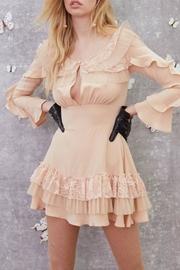  Claire Ruffle Mini Dress