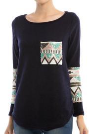  Sequin Knit Top