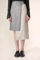  Asymmetrical Wrap Skirt