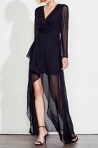  Shimmer Chiffon Gown