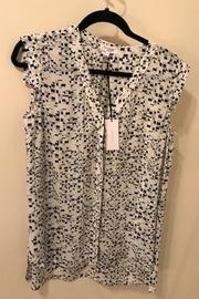  Geometric Silk Top.