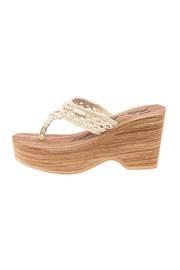 Natural Beige Wedge