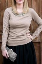  Jewel Neck Sweater