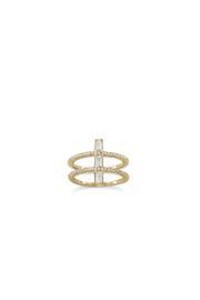  Gold Baguette Ring