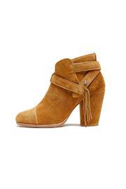  Tan Suede Bootie