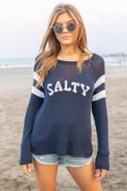  Salty Raglan Sweater