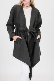  Gray Wrap Coat