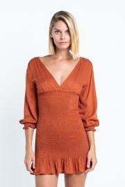  Snake Print Mini-dress