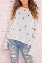  Lightning Bolt Sweater