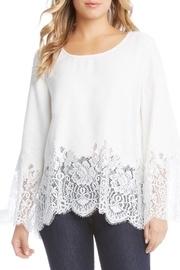  Lacy Border Top