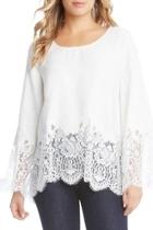  Lacy Border Top