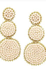  Disc Drop Earring