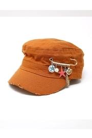 Charm Pin Military-hat