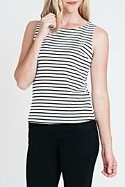  Stripe Fitted Top