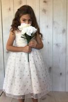  Ivory Dot Dress