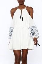  Yuca Embroidered Romper