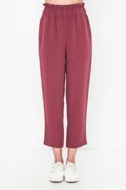  Wasit-band Detialed Pants