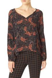  Printed Scarlet Blouse