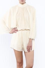  Grecian Pleated Playsuit