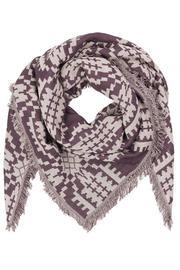  Tulipes Scarf Plum