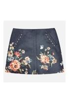  Leatherette Short Skirt