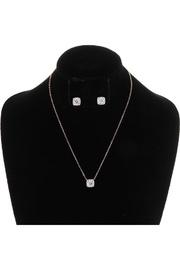  Cubic Zirconia Necklace-set