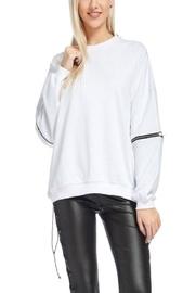  Hip Zip Sweater