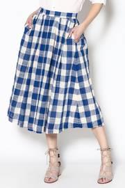  Blue Gingham Skirt
