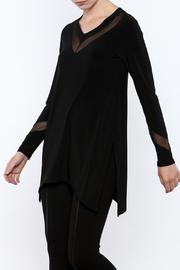  Mix V-neck Tunic