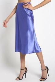  Teal Silky Skirt