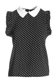  Spotty Collar Blouse