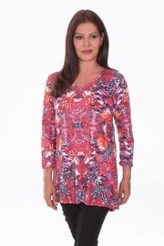  V-neck Crinkle Top