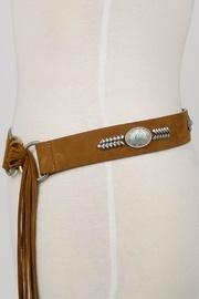  Brown Tassel Belt