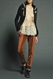  Black Hoodie Blazer