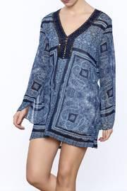  Blue Print Tunic