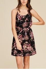  Feathered Floral Dress