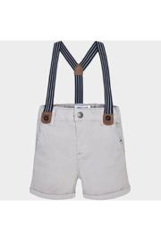  Grey Suspender Shorts