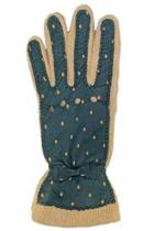  Hunter Dots Leather Gloves