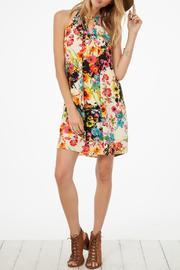 Floral Vneck Dress