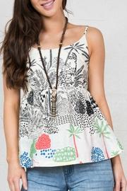  Border Cami Top