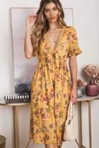  Comfort Tie-knot Day-dress