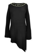  Black Bling Tunic