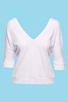  Double V Easy Blouse