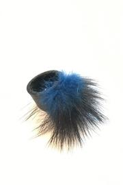  Statement Mink-ring Blue