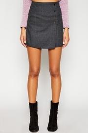  Button Wrap Skirt
